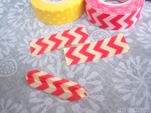 Washi tape flowers, butterflies, and hearts. Free tutorials with lots of pictures!