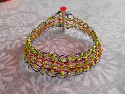 Wire Crochet Bracelet